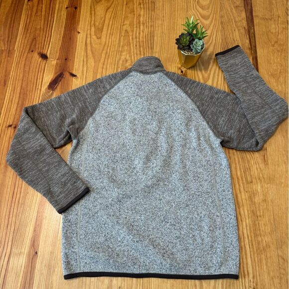 Patagonia Mens Gray Brown 1/4 Zip Better Sweater Fleece Jacket Size Medium 25522 - Picture 7 of 7
